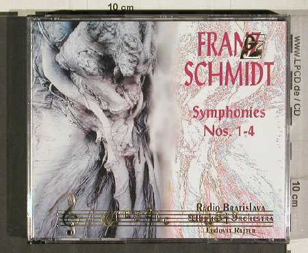 Schmidt,Franz: Symphonies Nos.1-4, GZ(L1 0122-2 034), CZ, 1994 - 4CD - 81328 - 20,00 Euro