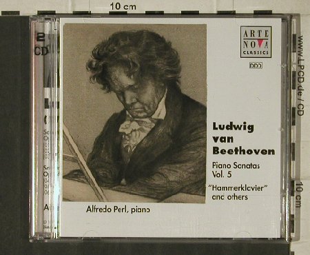 Beethoven,Ludwig van: Piano Sonatas Vol.5, Arte Nova(7432130459 2), D, 1995 - 2CD - 81350 - 5,00 Euro