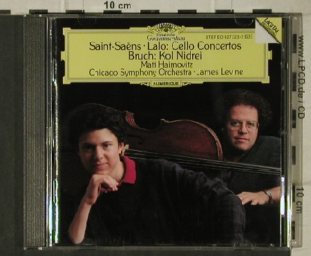 Saint-Saens/Lalo/Bruch: Cello Concertos,Kol Nidei, D.Gr. (427 323-2), D, 1989 Typ: CD Best.-Nr.: 81402 Preis: 5,00 Euro