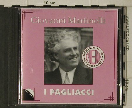 Leoncavallo,Ruggiero: I Pagliacci, 2 acts,Prologue, Eclipse Record (ECR CD1), , 1991 Typ: CD Best.-Nr.: 81441 Preis: 5,00 Euro