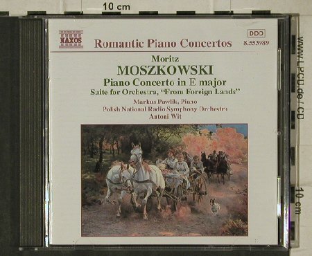 Moszkowski,Moritz: Piano Concerto e major, op.59, 23, Naxos (8.553989), EC, 1998 Typ: CD Best.-Nr.: 81457 Preis: 5,00 Euro