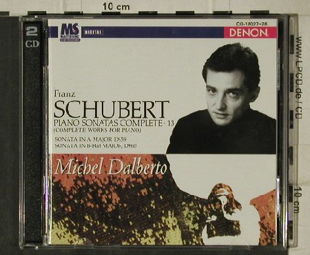 Schubert,Franz: Piano Sonatas Complete,D959,960, Denon (CO-18027-28), US, 1997 Typ: 2CD Best.-Nr.: 81458 Preis: 9,00 Euro