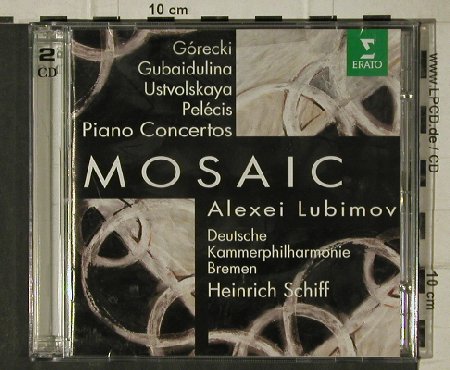 V.A.Mosaic: Gorecki,Gubaidulina,Ustvolskaya.., Erato (0630-12709-2), D, 1996 Typ: 2CD Best.-Nr.: 81461 Preis: 12,50 Euro