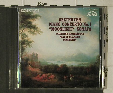 Beethoven,Ludwig van: Piano Concerto No. 1, Supraphon(33CO-1592), J, 1984 - CD - 81489 - 10,00 Euro