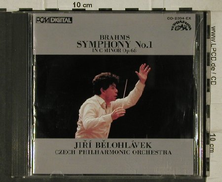 Brahms,Johannes: Symphony No.1 in c minor op.68, Supraphon (CO-2304), J, 1988 Typ: CD Best.-Nr.: 81496 Preis: 12,50 Euro