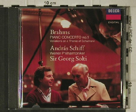 Brahms,Johannes: Piano Concerto No.1/SchumannVarOP23, Decca (425 110-2), D, 1989 Typ: CD Best.-Nr.: 81497 Preis: 7,50 Euro
