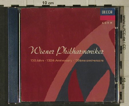 Wiener Philharmoniker: 150 Jahre-Strauss,Till Eulensp.op28, Decca (433 331-2), D, 1991 Typ: CD Best.-Nr.: 81501 Preis: 5,00 Euro