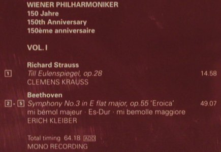Wiener Philharmoniker: 150 Jahre-Strauss,Till Eulensp.op28, Decca (433 331-2), D, 1991 Typ: CD Best.-Nr.: 81501 Preis: 5,00 Euro