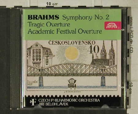 Brahms,Johannes: Symphony No.2 d major op.73,81,81, Supraphon (SU 1990-2 31), CZ, 1995 Typ: CD Best.-Nr.: 81507 Preis: 10,00 Euro