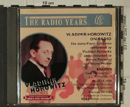Horowitz,Vladimir: Brahms,Concert.Piano&Orch, op.15 x2, The Radio Years(RY 54), I, 1996 - CD - 81519 - 6,00 Euro