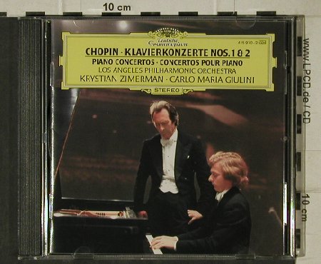 Chopin,Frederic: Klavierkonzerte Nr.1 & 2, D.Gr.(415 970-2), D,  - CD - 81520 - 6,00 Euro