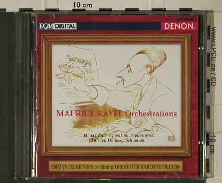 Ravel,Maurice: Orchestrations, Denon (CO-78929), J, 1995 Typ: CD Best.-Nr.: 81528 Preis: 7,50 Euro