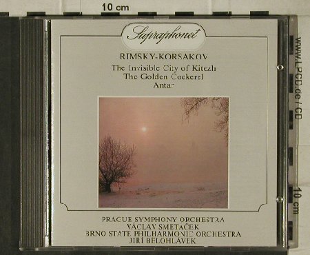 Rimsky-Korsakov,Nicolai: The Invisible City of Kitezh..., Supraphon (11 1107-2), CZ, 1989 Typ: CD Best.-Nr.: 81530 Preis: 7,50 Euro