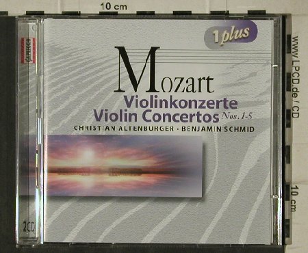 Mozart,Wolfgang Amadeus: Violinkonzerte Nr.1-5, Capriccio 1plus (51 045), D, 1999 Typ: 2CD Best.-Nr.: 81534 Preis: 10,00 Euro