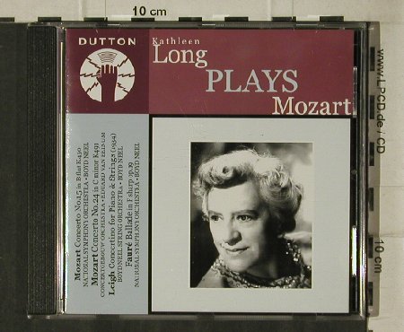 Long,Kathleen: Plays Mozart/Faure,Concerto No15,24, Dutton (CDBP 9714), A/D, 2001 Typ: CD Best.-Nr.: 81535 Preis: 7,50 Euro