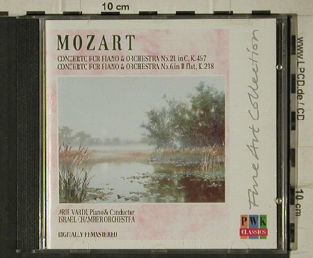 Mozart,Wolfgang Amadeus: Concerto for Piano&Orch. No.21&6, PWK Classics (PWK 1144), UK/Israel, 2003 Typ: CD Best.-Nr.: 81536 Preis: 6,00 Euro