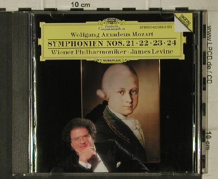 Mozart,Wolfgang Amadeus: Sinfonien Nos.21,22,23,24, D.Gr. (423 365-2), D, 1988 Typ: CD Best.-Nr.: 81539 Preis: 10,00 Euro