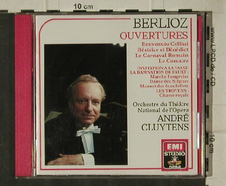 Berlioz,Hector: Ouvertures, EMI Studio(CDM 7691092), F, 1987 - CD - 81553 - 7,50 Euro