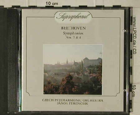 Beethoven,Ludwig van: Sinfonien Nr.4 & 2, Supraphonet(11 1104-2), CZ, 1989 - CD - 81564 - 6,00 Euro