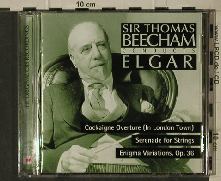 Beecham,Sir Thomas: Elgar -Cockaigne Overture..Enigm.V., Sony (SMK 89405), , 2001 Typ: CD Best.-Nr.: 81633 Preis: 7,50 Euro