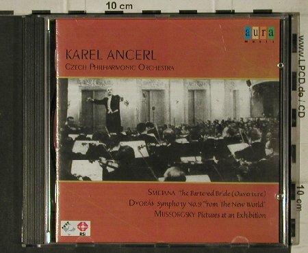 Ancerl,Karel: Smetana, Dvorak, Mussorgsky, Aura Music(AUR 151-2 ADD), I, 1999 - CD - 81642 - 4,00 Euro