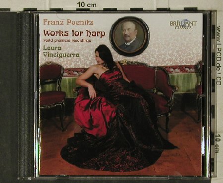 Poenitz,Franz: Work for Harp - Laura Vinciguerra, Brilliant (9179), EU, 2010 Typ: CD Best.-Nr.: 81653 Preis: 7,50 Euro