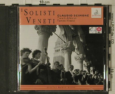 I Solisti Veneti: Corelli, Albinoni,Tartini,Vivaldi, Ermitage(ERM 173-2), I, 1996 - CD - 81658 - 5,00 Euro