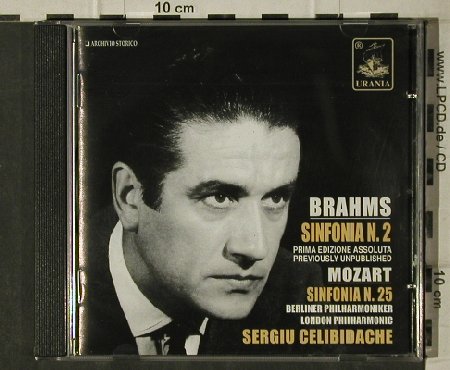Brahms,Johannes / Mozart: Sinfonia N.2 / Sinfonia N.25, Urania(URN 22.162), I, 2000 - CD - 81670 - 9,00 Euro