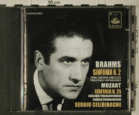 Brahms,Johannes / Mozart: Sinfonia N.2 / Sinfonia N.25, Urania (URN 22.162), I, 2000 Typ: CD Best.-Nr.: 81670 Preis: 9,00 Euro