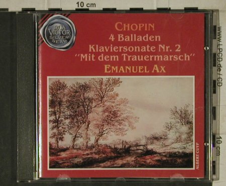 Chopin,Frederic: 4 Balladen, Klaviersonate Nr.2, RCA (VD 60606), D, 1990 Typ: CD Best.-Nr.: 81684 Preis: 6,00 Euro