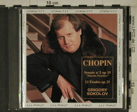 Chopin,Frederic: Sonate no.2 op.35, 12 Etudes op.25, Opus111 (OPS 30-83), F, 1990 Typ: CD Best.-Nr.: 81685 Preis: 10,00 Euro