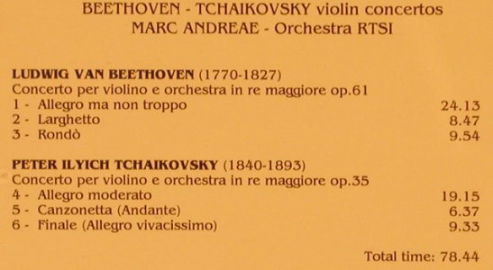 Beethoven,Ludwig van: Violin Concertos, Ermitage(ERM 148), I, 1994 - CD - 81713 - 4,00 Euro