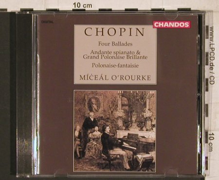 Chopin,Frederic: Four Ballades,Andante spianato&Gran, Chandos(CHAN 9353), A/D, 1985 - CD - 81725 - 7,50 Euro