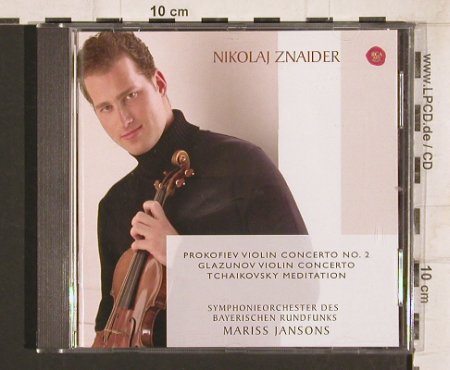 Znaider,Nikolai: Prokofiev:Violin Concerto, Glazunov, RCA Red Seal(87454 2), EU, 2002 - CD - 81737 - 6,00 Euro