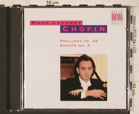Chopin,Frederic: Preludes op.28 / Sonate No.3, Berlin Classics (0011202BC), D, 1994 Typ: CD Best.-Nr.: 81743 Preis: 9,00 Euro