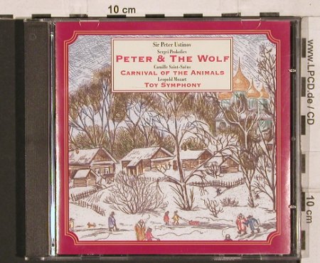 Prokofiev,Serge/Saint-Saens/Mozart: Peter & the Wolf (spoken engl.), Castle(MAC CD 908), UK, 1997 - CD - 81749 - 10,00 Euro