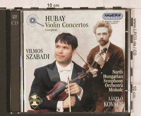 Hubay,Jenö: Concertos for violin&Orch., Hungaroton(HCD 31976-77), CZ, 2001 - 2CD - 81758 - 12,50 Euro