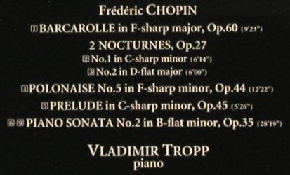 Chopin,Frederic: Barcarolle in f-sharp m,op.60,27,44, Denon(CO-18035), US, 1997 - CD - 81761 - 7,50 Euro