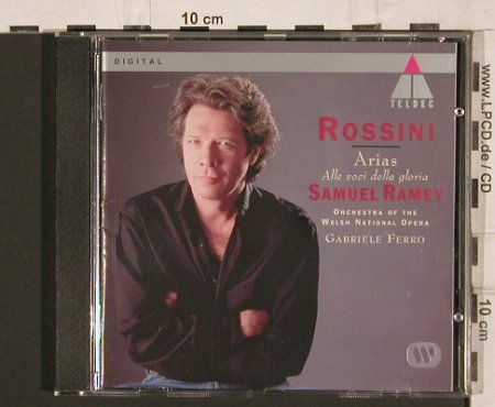Rossini,Gioacchino: Arias-Alle voci della gloria, Teldec(9031-73242-2), D, 1991 - CD - 81768 - 5,00 Euro