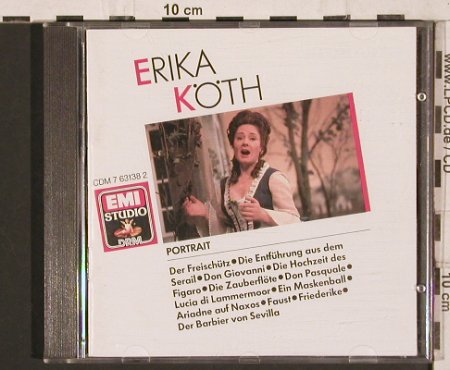 Köth,Erika: Portrait, EMI(CDM 7 63138 2), D, 1989 - CD - 81775 - 5,00 Euro