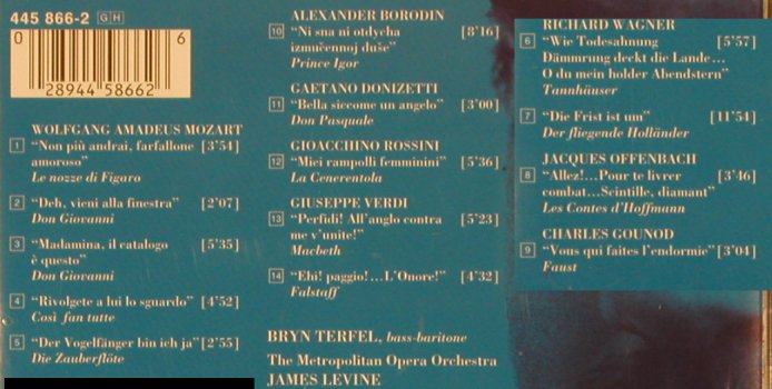 Terfel,Bryn: Opera Arias, D.Gr.(445 866-2), D, 1996 - CD - 81777 - 6,00 Euro