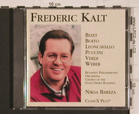 Kalt,Frederic: Bizet, Boito...Weber, Preiser Records (93411), A, 1997 Typ: CD Best.-Nr.: 81780 Preis: 5,00 Euro