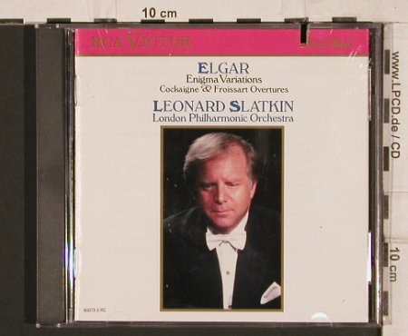 Elgar,Edward: Enigma Variations, Cockaigne & ..., RCA(60073-2-RC), US, co, 1989 - CD - 81783 - 5,00 Euro
