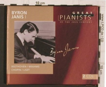Janis,Byron: Great Pianists of the 20th Century, Philips (Vol.50) (456 847-2), UK, Digi, 1998 Typ: 2CD Best.-Nr.: 81800 Preis: 10,00 Euro
