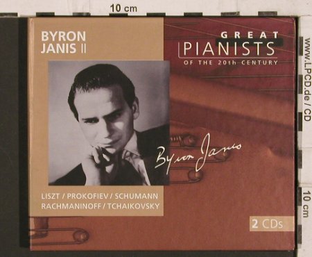 Janis,Byron: Great Pianists of the 20th Century, Philips (Vol.51)(456 850-2), UK, Digi, 1998 - 2CD - 81801 - 10,00 Euro