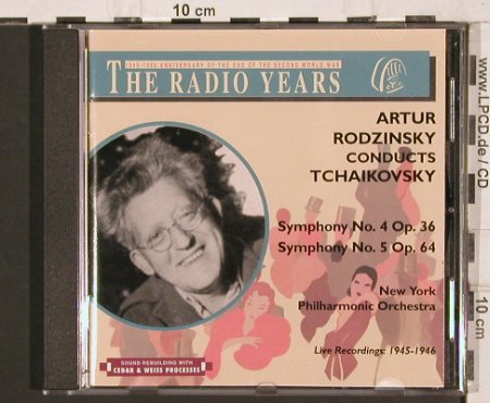 Rodzinsky,Artur: The Radio Years,Tchaikovky,op.36,64, Cedar & Weiss Processes(RY 94), I, 1998 - CD - 81812 - 10,00 Euro