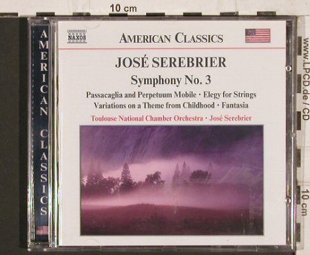 Serebrier,José: Symphony No.3;Passacaglia..., Naxos(8.559183), D, 2003 - CD - 81825 - 5,00 Euro
