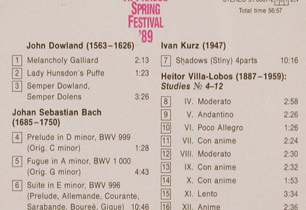 Brabec,Lubomir: Live at Prague Spring Festival '89, Multi Sonic (31 0007-2), CSSR, 1989 Typ: CD Best.-Nr.: 81830 Preis: 12,50 Euro