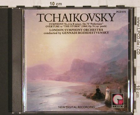 Tschaikovsky,Peter: Symphony No.6,op74/Ouvert.The Storm, IMP(PCD 878), F/UK, 1987 - CD - 81837 - 7,50 Euro
