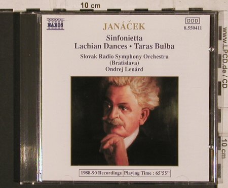 Janacek,Leos: Sinfonietta,Taras Bulba, Naxos (8.550411), D, 1990 Typ: CD Best.-Nr.: 81842 Preis: 5,00 Euro